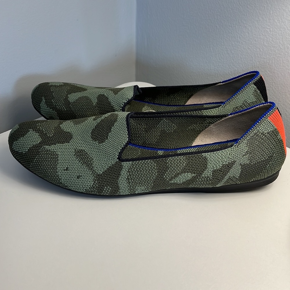 Rothy’s The Loafer in Camo Sz 8